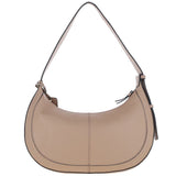 Ashwood Women's Curved Leather Shoulder Bag Parafin: 64192