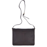 14 Inch Leather Satchel Brown : Josh