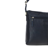 Exquisite Ashwood Leather Cross Body Bag for Women Navy: G-17