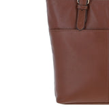 Elegant Shoulder Bag with Adjustable Straps 2 Tone Tan: 64562