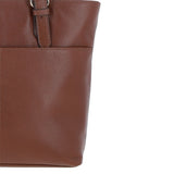 Elegant Shoulder Bag with Adjustable Straps 2 Tone Tan: 64562