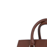 Ashwood Leather Handbag with Detachable Crossbody Strap 2 Tone Tan: 64747