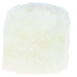 Fenland Sheepskin Pouffe Stool Natural: FF-POUFFE