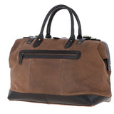 Leather Weekend Holdall  Brown : DR BAG