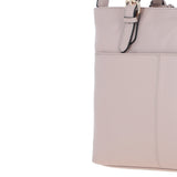 Elegant Shoulder Bag with Adjustable Straps Beige: 64562