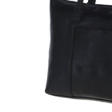 Ashwood Sleek Leather Tote Bag Black: Amelia