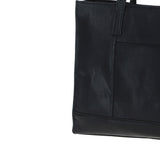 Exquisite Ashwood Leather Tote Bag Black: Beth