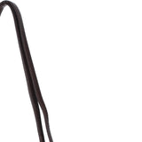 Leather Crossbody Bag with Adjustable Strap Brown: Audrey