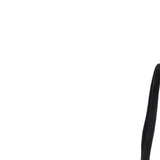 Leather Crossbody Bag with Adjustable Strap Black: Audrey