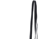 Authentic Ashwood Leather & Harris Tweed® Cloth Crossbody Bag Black/White: TW-29-012-BW