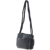 Ashwood Leather Crossbody X Shoulder Bag Black: Sterling
