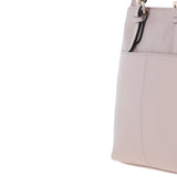 Elegant Shoulder Bag with Adjustable Straps Beige: 64562