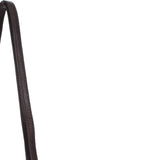 Leather Crossbody Bag with Adjustable Strap Brown: Audrey