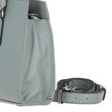 Ashwood Leather Handbag with Detachable Crossbody Strap Sage: 64747