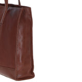 Exquisite Ashwood Leather Tote Bag Cognac: Beth
