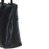 Ashwood Sleek Leather Tote Bag Black: Amelia