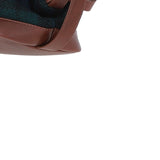 Ashwood Leather & Harris Tweed® Cloth Unisex Washbag Tan/Watch: TW-40-04-TW