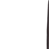 Leather Crossbody Bag with Adjustable Strap Brown: Audrey