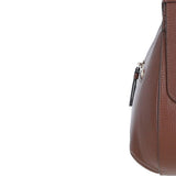 Ashwood Leather Shoulder Bag 2 Tone Tan: 64732