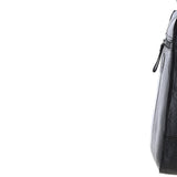 Elegant Ashwood Leather Unisex Crossbody Bag Black: G-19