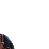 Ashwood Leather & Harris Tweed® Cloth Unisex Washbag Tan/Watch: TW-40-04-TW