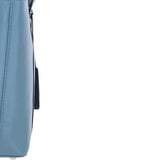 Ashwood Elegant Ladies Leather Shoulder Bag Denim: 64668