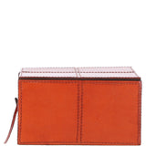 Leather Decorative Home Accessories Box Tan: AGC-35