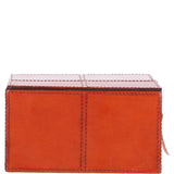 Leather Decorative Home Accessories Box Tan: AGC-35