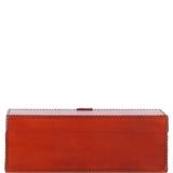 Leather Decorative Home Accessories Box Tan: AGC-37