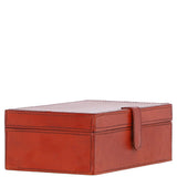 Leather Decorative Home Accessories Box Tan: AGC-37