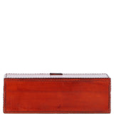 Leather Decorative Home Accessories Box Tan: AGC-38
