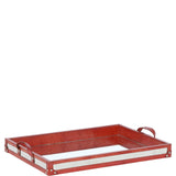 Luxury Rectangular Leather Tray Tan: AGC-39