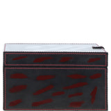 Leather Decorative Home Accessories Box Black/red: AGC-45