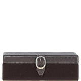 Leather Decorative Home Accessories Box Tan: AGC-51