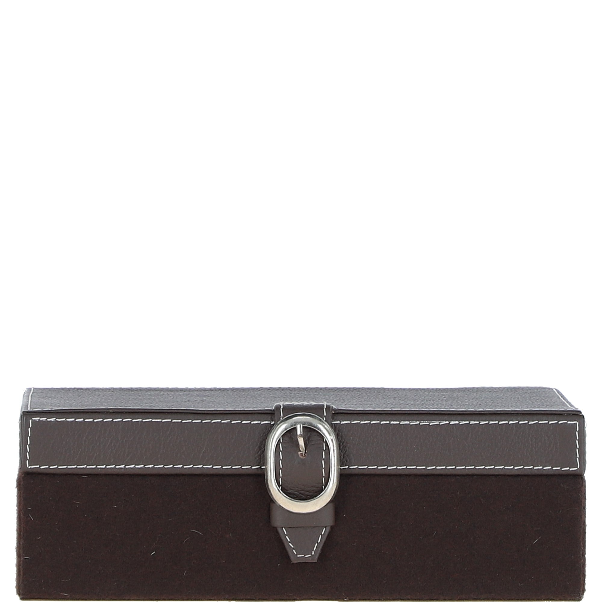 Leather Decorative Home Accessories Box Tan: AGC-51