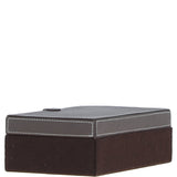 Leather Decorative Home Accessories Box Tan: AGC-51