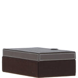 Leather Decorative Home Accessories Box Tan: AGC-51