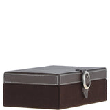 Leather Decorative Home Accessories Box Tan: AGC-51
