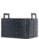 Ashwood Rectangular Magazine/Newspaper Basket Blue :AGC746