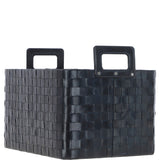 Ashwood Rectangular Magazine/Newspaper Basket Blue :AGC746