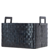 Ashwood Rectangular Magazine/Newspaper Basket Blue :AGC746
