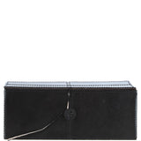 Leather Decorative Home Accessories Box Dk Brown: AGC-76