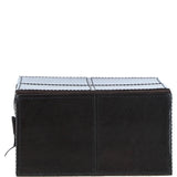 Leather Decorative Home Accessories Box Dk Brown: AGC-76