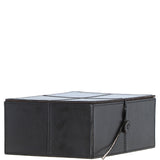 Leather Decorative Home Accessories Box Dk Brown: AGC-76