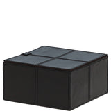 Leather Decorative Home Accessories Box Dk Brown: AGC-79