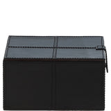 Leather Decorative Home Accessories Box Dk Brown: AGC-79