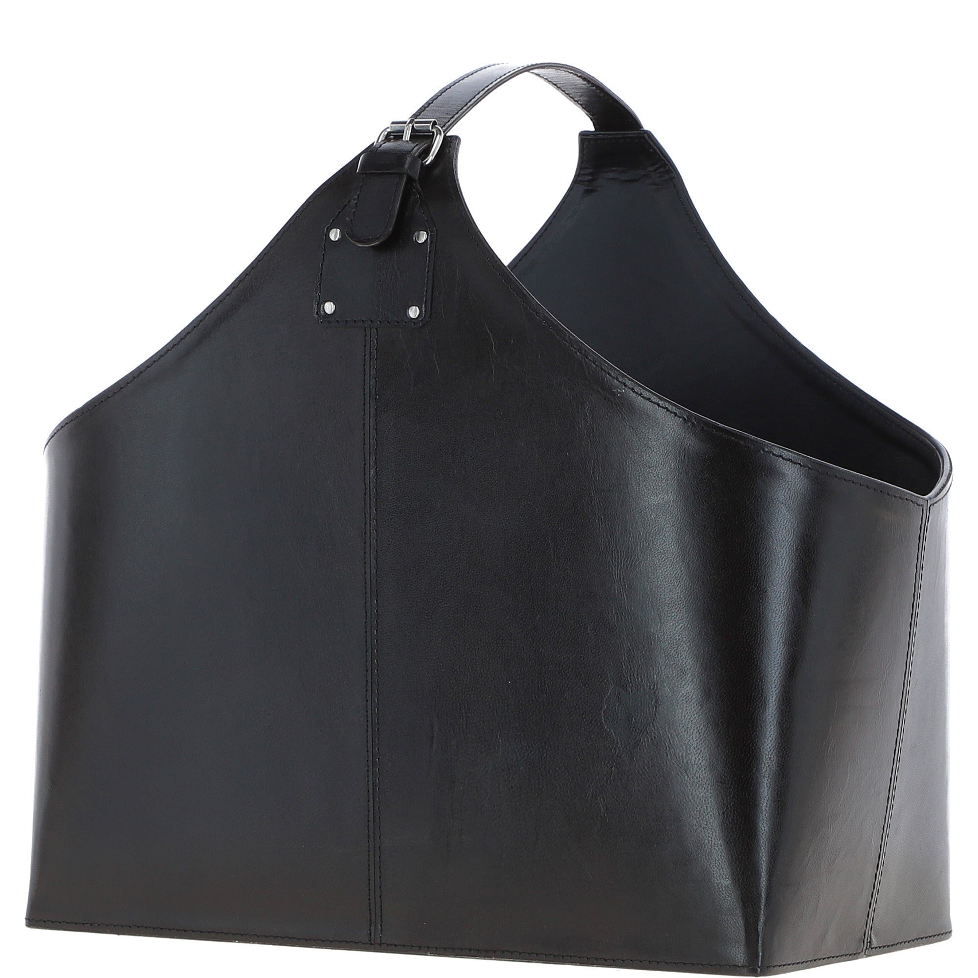 Ashwood Magazine/Newspaper Basket Dark Brown :agc80