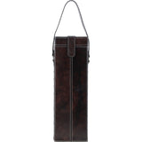 Leather Single Wine Bottle Holder Brown: AGC-83