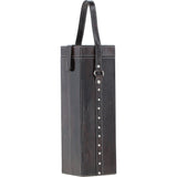 Leather Single Wine Bottle Holder Brown: AGC-83