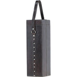 Leather Single Wine Bottle Holder Brown: AGC-83